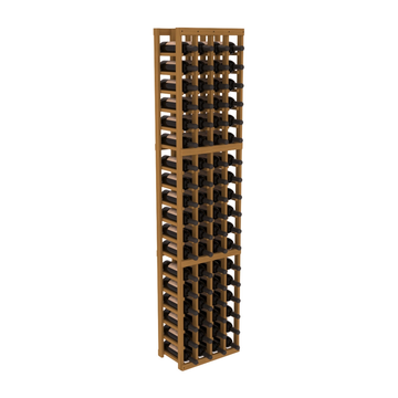 InstaCellar - 4 Column Standard Rack in Grand Mahogany Oak stained without WineSafe™ Satin Sealant