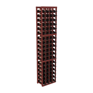 InstaCellar - 4 Column Standard Rack in Grand Mahogany Cherry stained without WineSafe™ Satin Sealant