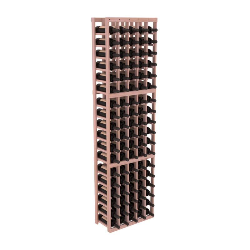 InstaCellar - 5 Column Standard Rack in Grand Mahogany Unstained without WineSafe™ Satin Sealant