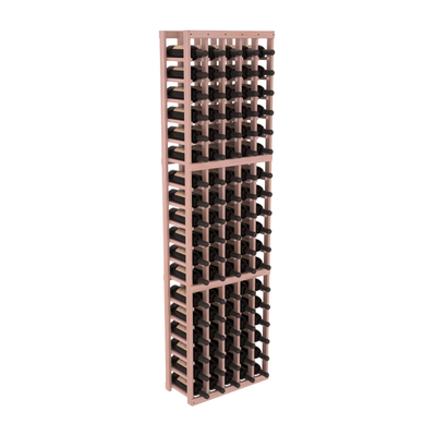InstaCellar - 5 Column Standard Rack in Grand Mahogany Unstained with WineSafe™ Satin Sealant