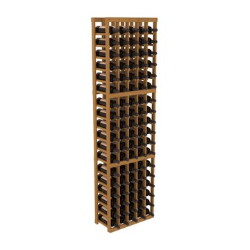 InstaCellar - 5 Column Standard Rack in Grand Mahogany Oak stained without WineSafe™ Satin Sealant