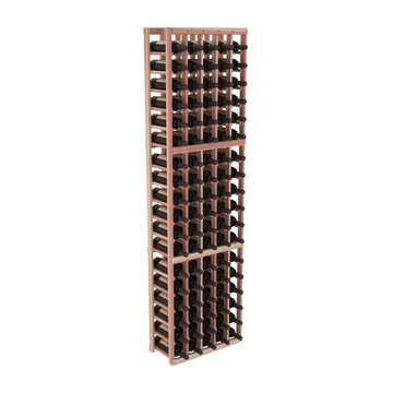 InstaCellar - 5 Column Standard Rack in Premium Redwood Unstained with WineSafe™ Satin Sealant