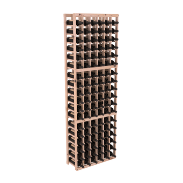 InstaCellar - 6 Column Standard Rack in Knotty Alder Unstained with WineSafe™ Satin Sealant