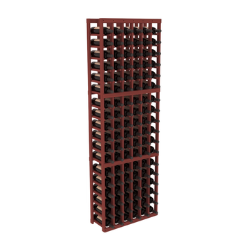 InstaCellar - 6 Column Standard Rack in Grand Mahogany Cherry stained without WineSafe™ Satin Sealant