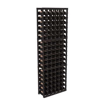 InstaCellar - 6 Column Standard Rack in Grand Mahogany Black stained without WineSafe™ Satin Sealant