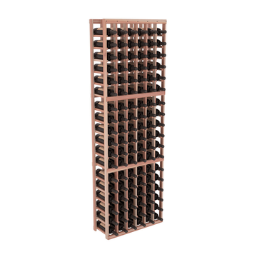InstaCellar - 6 Column Standard Rack in Premium Redwood Unstained with WineSafe™ Satin Sealant