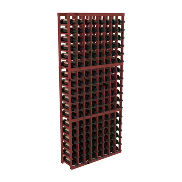 InstaCellar - 8 Column Standard Rack in Knotty Alder Cherry stained without WineSafe™ Satin Sealant
