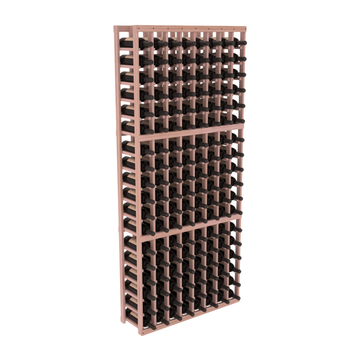 InstaCellar - 8 Column Standard Rack in Grand Mahogany Unstained without WineSafe™ Satin Sealant