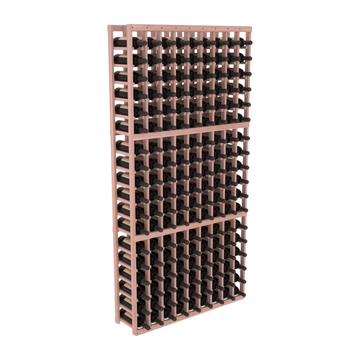 InstaCellar - 9 Column Standard Rack in Grand Mahogany Unstained without WineSafe™ Satin Sealant