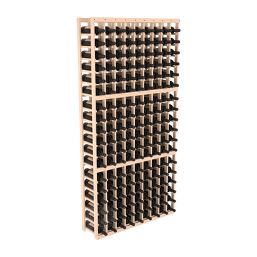 InstaCellar - 9 Column Standard Rack in Ponderosa Pine Unstained with WineSafe™ Satin Sealant