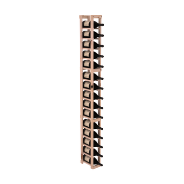 InstaCellar - 1 Column Magnum Rack in Knotty Alder Unstained without WineSafe™ Satin Sealant