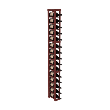 InstaCellar - 1 Column Magnum Rack in Grand Mahogany Cherry stained without WineSafe™ Satin Sealant