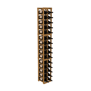 InstaCellar - 2 Column Magnum Rack in Knotty Alder Oak stained without WineSafe™ Satin Sealant
