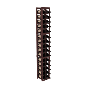 InstaCellar - 2 Column Magnum Rack in Knotty Alder Walnut stained without WineSafe™ Satin Sealant
