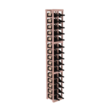InstaCellar - 2 Column Magnum Rack in Grand Mahogany Unstained with WineSafe™ Satin Sealant