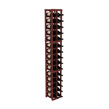 InstaCellar - 2 Column Magnum Rack in Grand Mahogany Cherry stained without WineSafe™ Satin Sealant