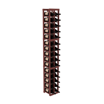 InstaCellar - 2 Column Magnum Rack in Grand Mahogany Cherry stained with WineSafe™ Satin Sealant