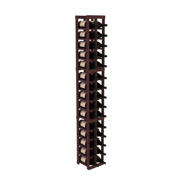 InstaCellar - 2 Column Magnum Rack in Grand Mahogany Walnut stained without WineSafe™ Satin Sealant