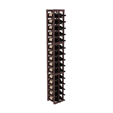 InstaCellar - 2 Column Magnum Rack in Grand Mahogany Walnut stained with WineSafe™ Satin Sealant