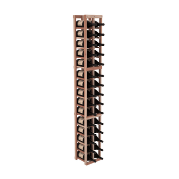 InstaCellar - 2 Column Magnum Rack in Premium Redwood Unstained without WineSafe™ Satin Sealant
