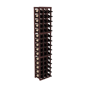 InstaCellar - 3 Column Magnum Rack in Knotty Alder Walnut stained without WineSafe™ Satin Sealant