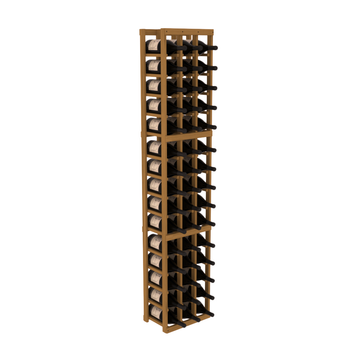 InstaCellar - 3 Column Magnum Rack in Grand Mahogany Oak stained without WineSafe™ Satin Sealant