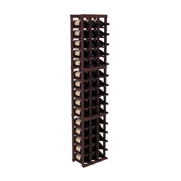 InstaCellar - 3 Column Magnum Rack in Grand Mahogany Walnut stained without WineSafe™ Satin Sealant