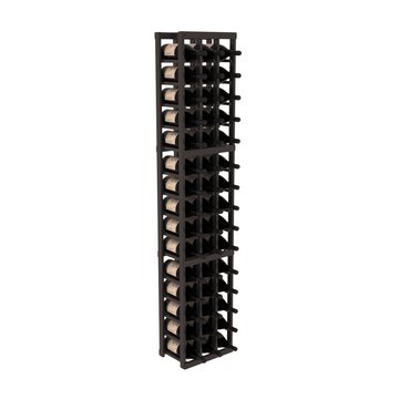 InstaCellar - 3 Column Magnum Rack in Grand Mahogany Black stained with WineSafe™ Satin Sealant