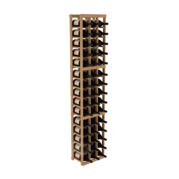 InstaCellar - 3 Column Magnum Rack in Ponderosa Pine Oak stained with WineSafe™ Satin Sealant