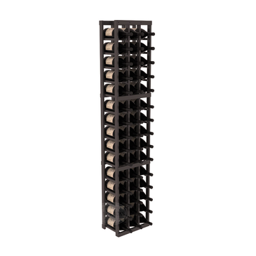 InstaCellar - 3 Column Magnum Rack in Ponderosa Pine Black stained with WineSafe™ Satin Sealant