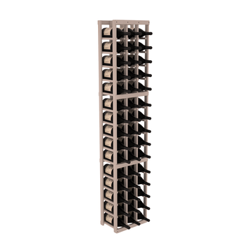 InstaCellar - 3 Column Magnum Rack in Ponderosa Pine Greywash stained without WineSafe™ Satin Sealant