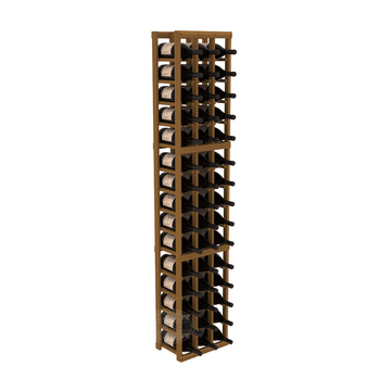 InstaCellar - 3 Column Magnum Rack in Premium Redwood Oak stained without WineSafe™ Satin Sealant
