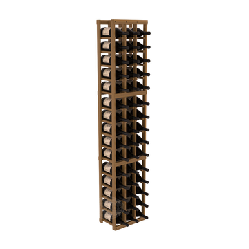 InstaCellar - 3 Column Magnum Rack in Premium Redwood Oak stained with WineSafe™ Satin Sealant
