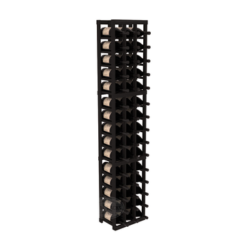 InstaCellar - 3 Column Magnum Rack in Premium Redwood Black stained without WineSafe™ Satin Sealant