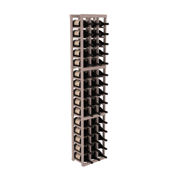 InstaCellar - 3 Column Magnum Rack in Premium Redwood Greywash stained without WineSafe™ Satin Sealant