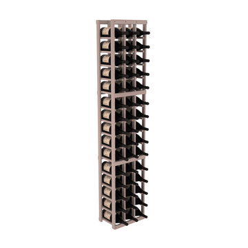 InstaCellar - 3 Column Magnum Rack in Premium Redwood Greywash stained with WineSafe™ Satin Sealant