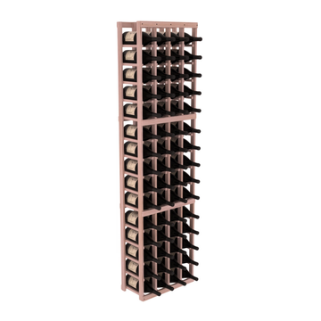 InstaCellar - 4 Column Magnum Rack in Grand Mahogany Unstained with WineSafe™ Satin Sealant