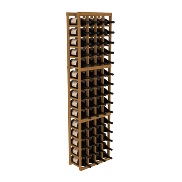 InstaCellar - 4 Column Magnum Rack in Grand Mahogany Oak stained without WineSafe™ Satin Sealant