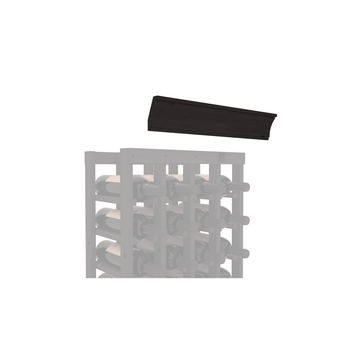 InstaCellar - Crown Molding by the foot in Knotty Alder Black stained without WineSafe™ Satin Sealant