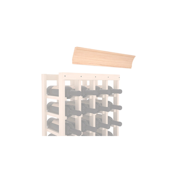 InstaCellar - Crown Molding by the foot in Ponderosa Pine Unstained with WineSafe™ Satin Sealant