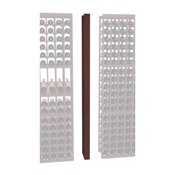 InstaCellar - Fluted Column Spacer in Grand Mahogany Walnut stained without WineSafe™ Satin Sealant