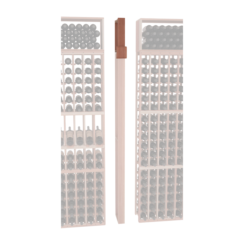 Column Extenders Decorative Fluted Column Extender - Wine Racks America