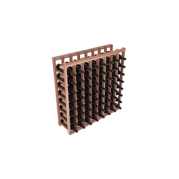 InstaCellar - 8 Column Tasting Table in Premium Redwood Unstained without WineSafe™ Satin Sealant