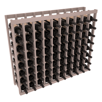 InstaCellar - 10 Column Tasting Table in Grand Mahogany Greywash stained without WineSafe™ Satin Sealant