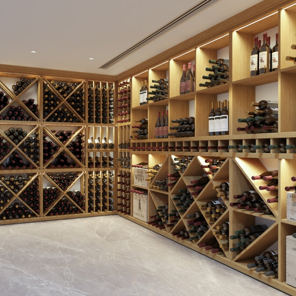 Wine Racks - Wood Racks for Residential Wine Cellars