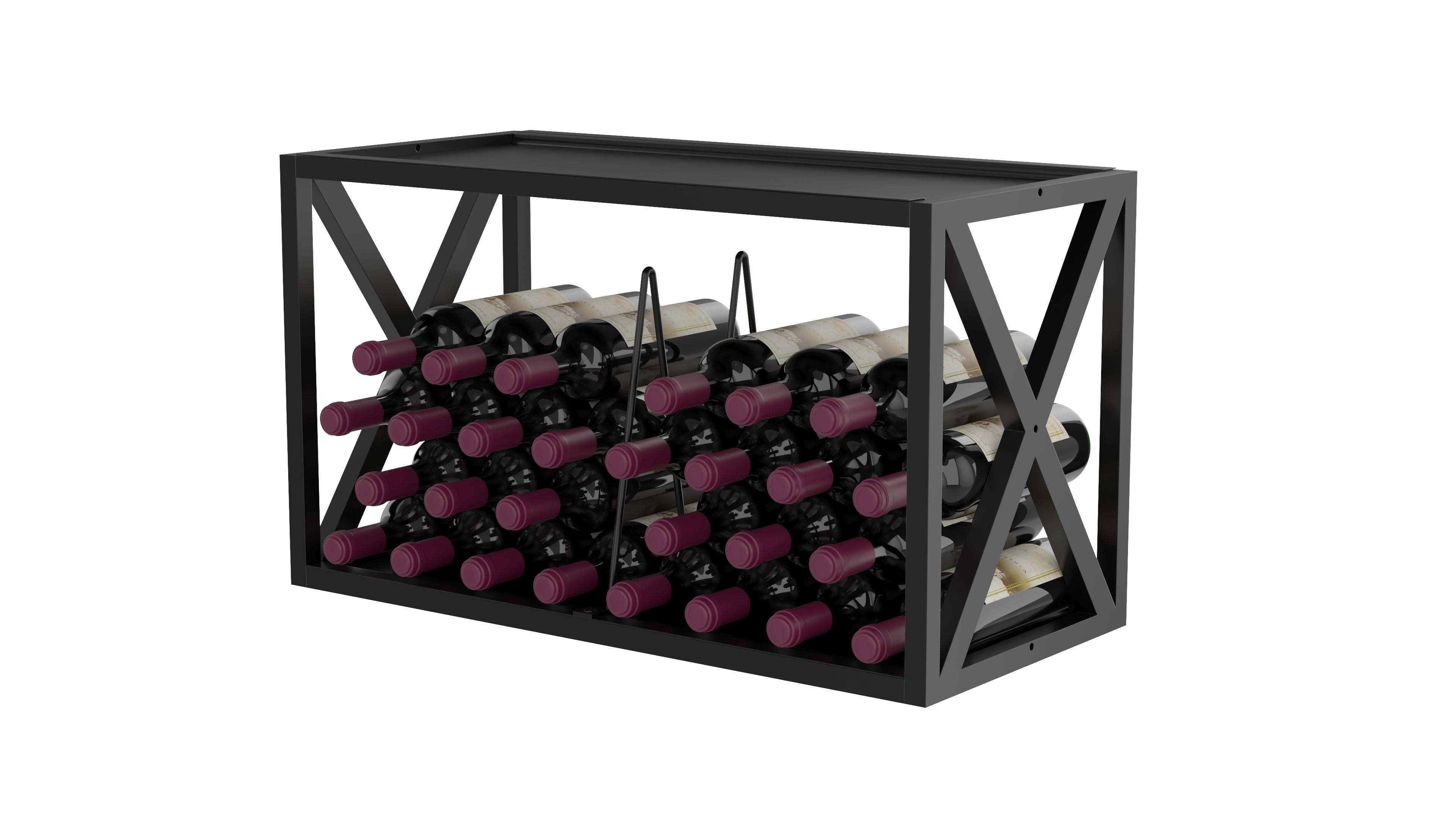 Evolution Low Profile Box Top Shelf – Wine Racks America