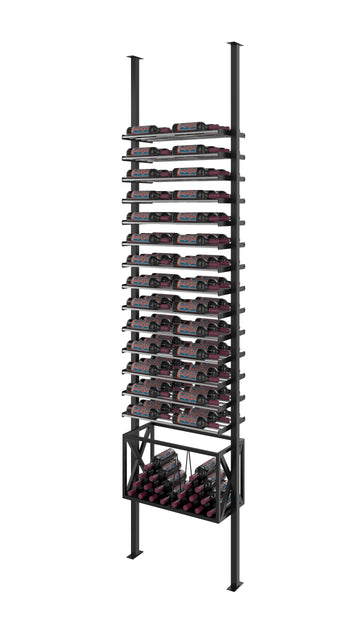 Evolution Low Profile Post Box Combo Kit 2C. in Matte Black/Chrome