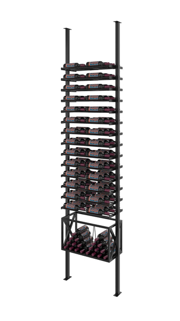 Evolution Low Profile Post Box Combo Kit 2C. in Matte Black