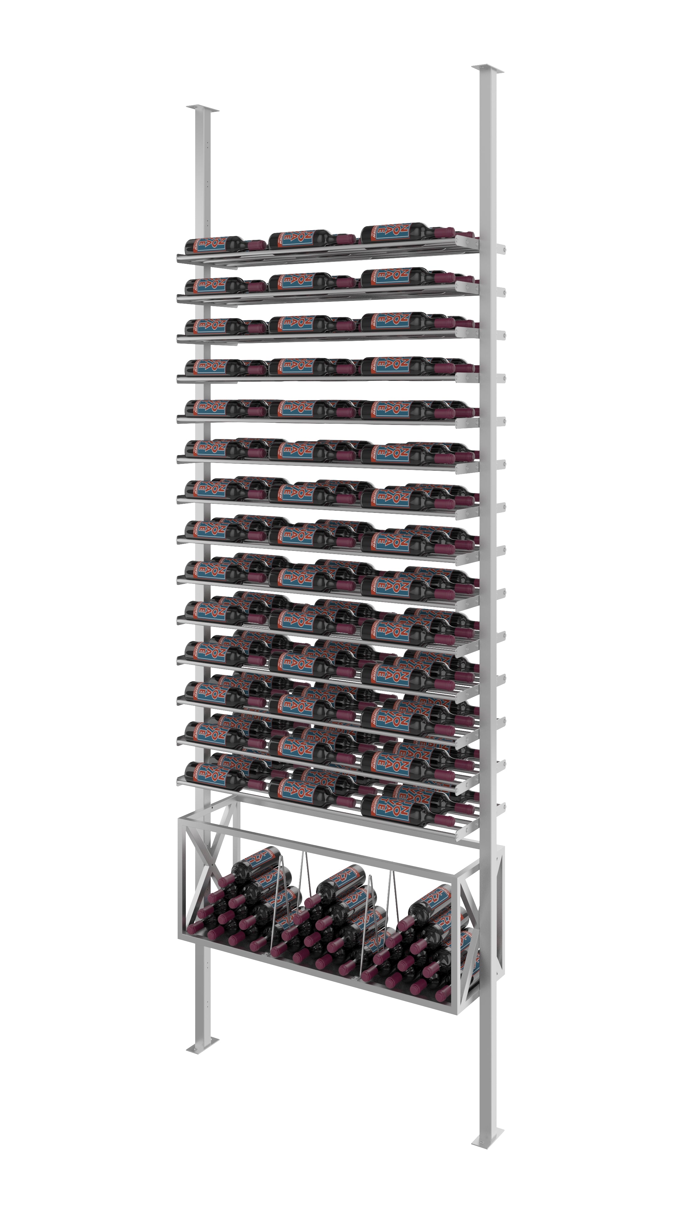 Evolution Low Profile Post Box Combo Kit 3C. – Wine Racks America