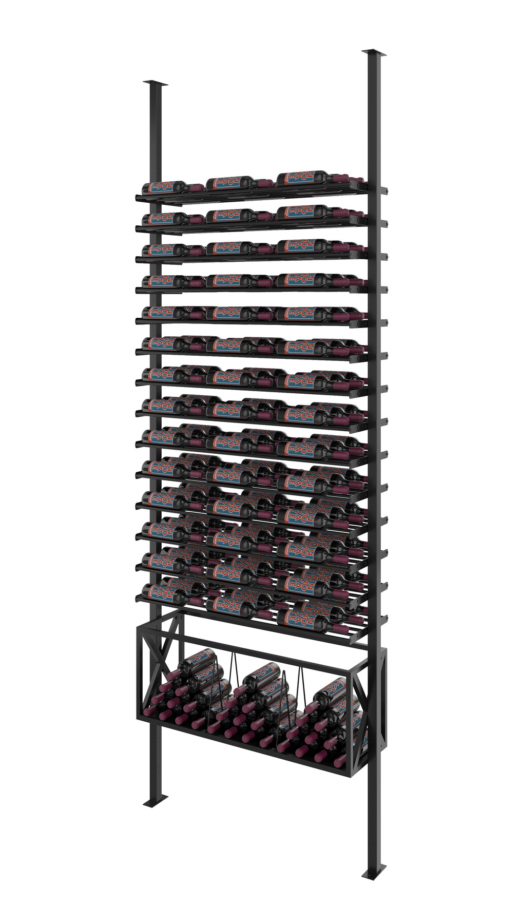 Post Kit Rack Evolution Low Profile Post Box Combo Kit 3C. – Wine Racks America